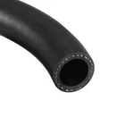 1" ID Fuel Line Hose 1 1/2" OD 2ft Black Rubber Oil Hose Tubing for Fuel System