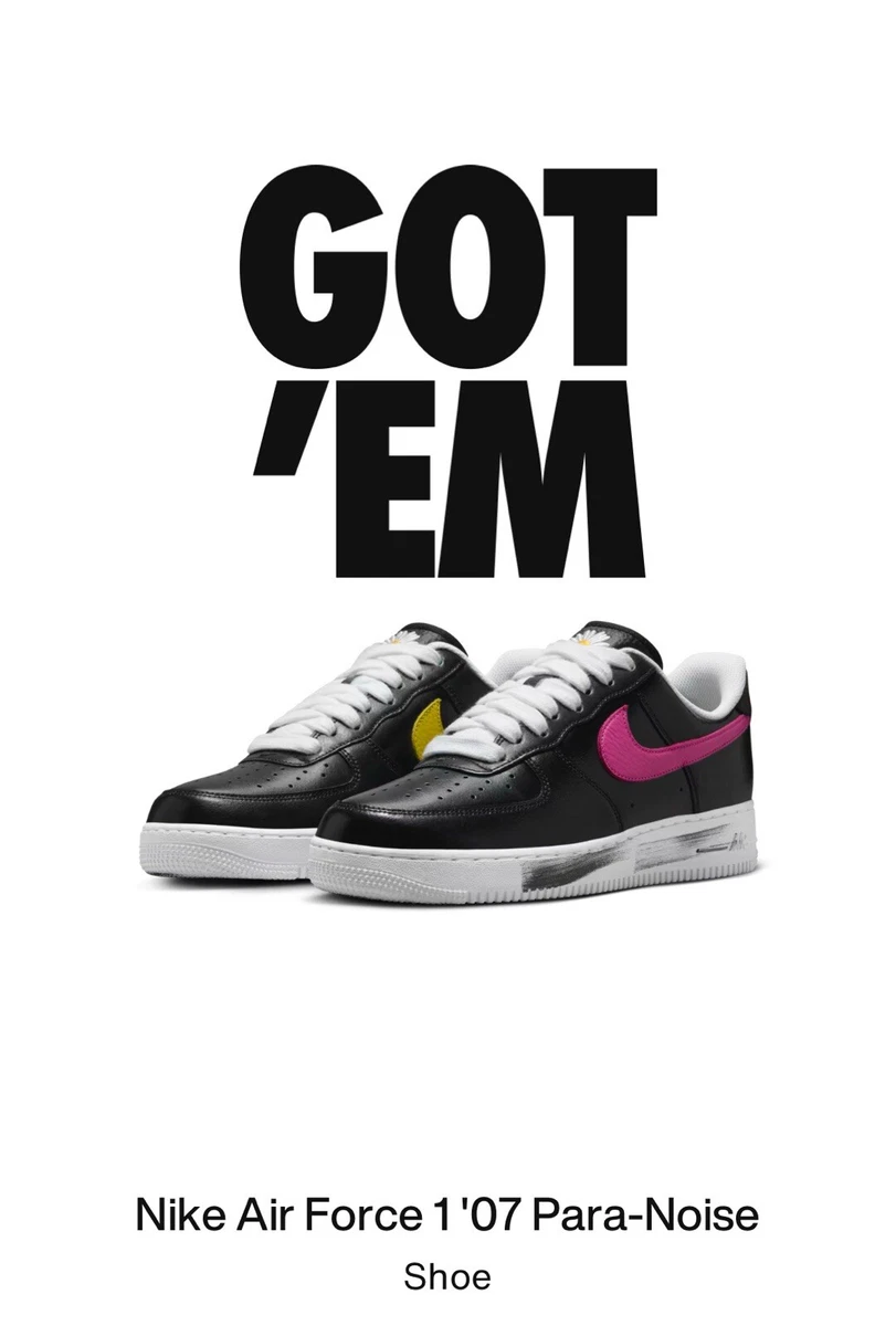 Nike G-Dragon x Air Force 1 '07 Para-Noise for sale | eBay
