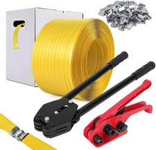 Banding Strapping Kit, Poly Strapping Kit, Packaging Banding Tool with 1/2" Widt