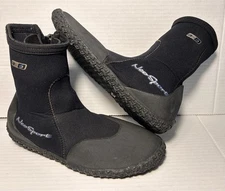 New! Unisex NeoSport Dive Boots 3mm Neoprene Men's Sz 9 Women's Sz 10 Model SB30