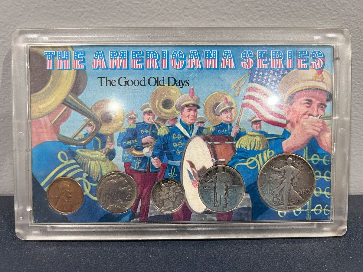 The American Series The Good Old Days Coin Collection 1C, 5C, 10C