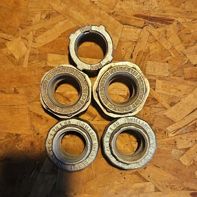 1 1/4 Rigid IMC Union Lot Of 5