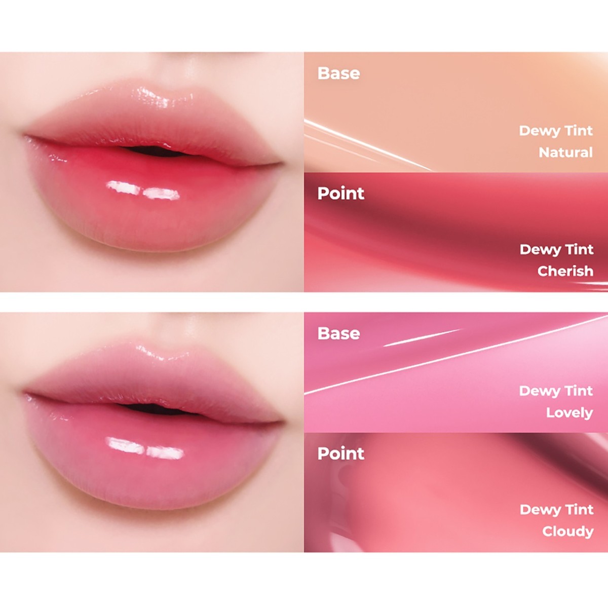 c tive lip gloss tint Hydrating in Deep Berry (Rowan) | Thrive Causemetics Sheer Strength Lip Tint | 100% Vegan Makeup Infused with black cherry and raspberry scent. PEACH C River Dewey Tint