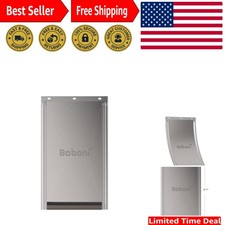 Adjustable Magnetic Pet Door Flap - 5 1/8 x 8 7/8 In with Screws Included