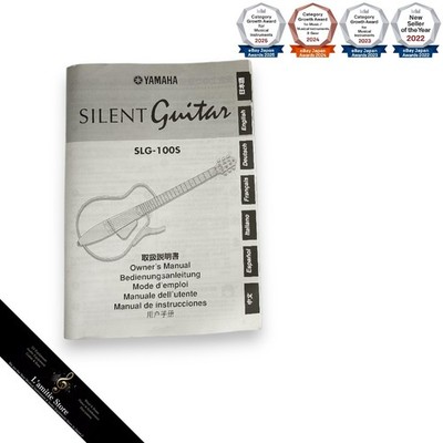 Yamaha SLG-100S BL Silent Acoustic Electric Guitar Steel 6 Strings