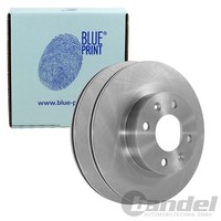 2X Blue Print Bremsscheiben Ø252Mm Vorne Passend FÜR Hyundai I10 KIA Picanto