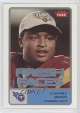 2006 Fleer Fresh Faces LenDale White #FR-LW Rookie RC