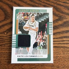 Panini 2025 Donruss WNBA Katie Lou Samuelson Seattle Storm #84 Jersey Series