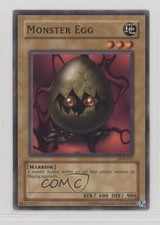 Monster Egg YuGiOh Legend of Blue Eyes White Dragon #LOB-017 2002