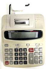 Vintage, Texet LP21, Big Display, Printing Calculator, *Working*