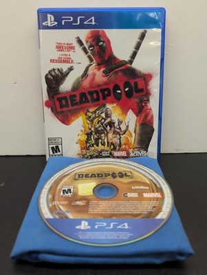 Deadpool (Sony PlayStation 4, 2015) Mint Disc