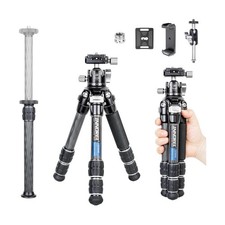 INNOREL 10-Layer Carbon Fiber Mini Tripod CT223C Desktop Tripod with 28mm Low...