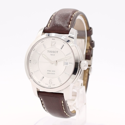 40mm Tissot T014410A PRC 200 Date Men's Quartz Wristwatch Swiss