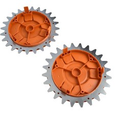 Protection moyeu de roue antidérapante housse orange pour S pour robot pelouse