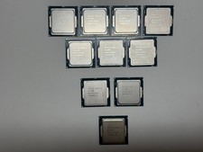 Lot of 10 Intel Core i5 6th gen CPUS 7X i5-6500T, 2X i5-6500 1X i5-6400 TESTED