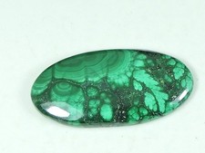 Cabochon de forme ovale en malachite naturelle 21 x 41 x 05 mm pierre...