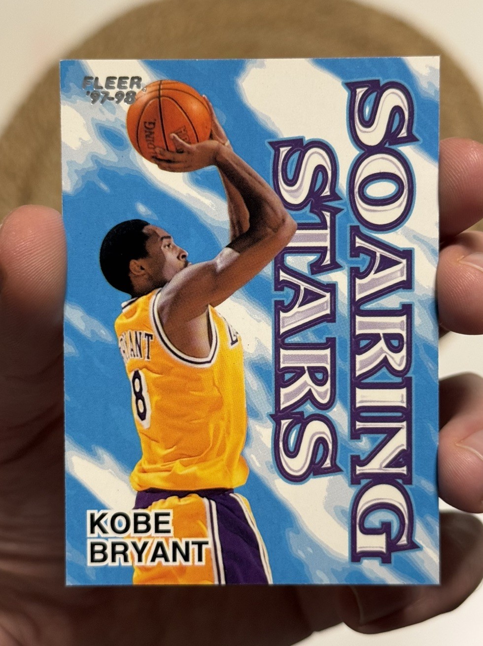 SHARP 1997 Fleer Soaring Stars Kobe Bryant #4 4SS