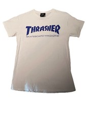 Size Small Thrasher Skateboard Magazine Crew Neck T Shirt White Black Logo Mens
