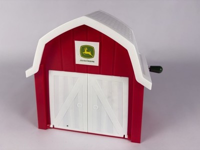 John Deere Jack in the Box Barn Tractor Kids Toy ERTL Kid Excellent Condition