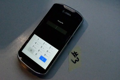 Zebra TC520K-1PEZU4P-NA Mobile Scanner USED-LOCKED PIN-BROKEN SCREEN-AS IS #3 W1