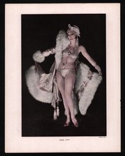 Folies Bergère Paris 1928 Original Cabaret Photograph – Colette Jove