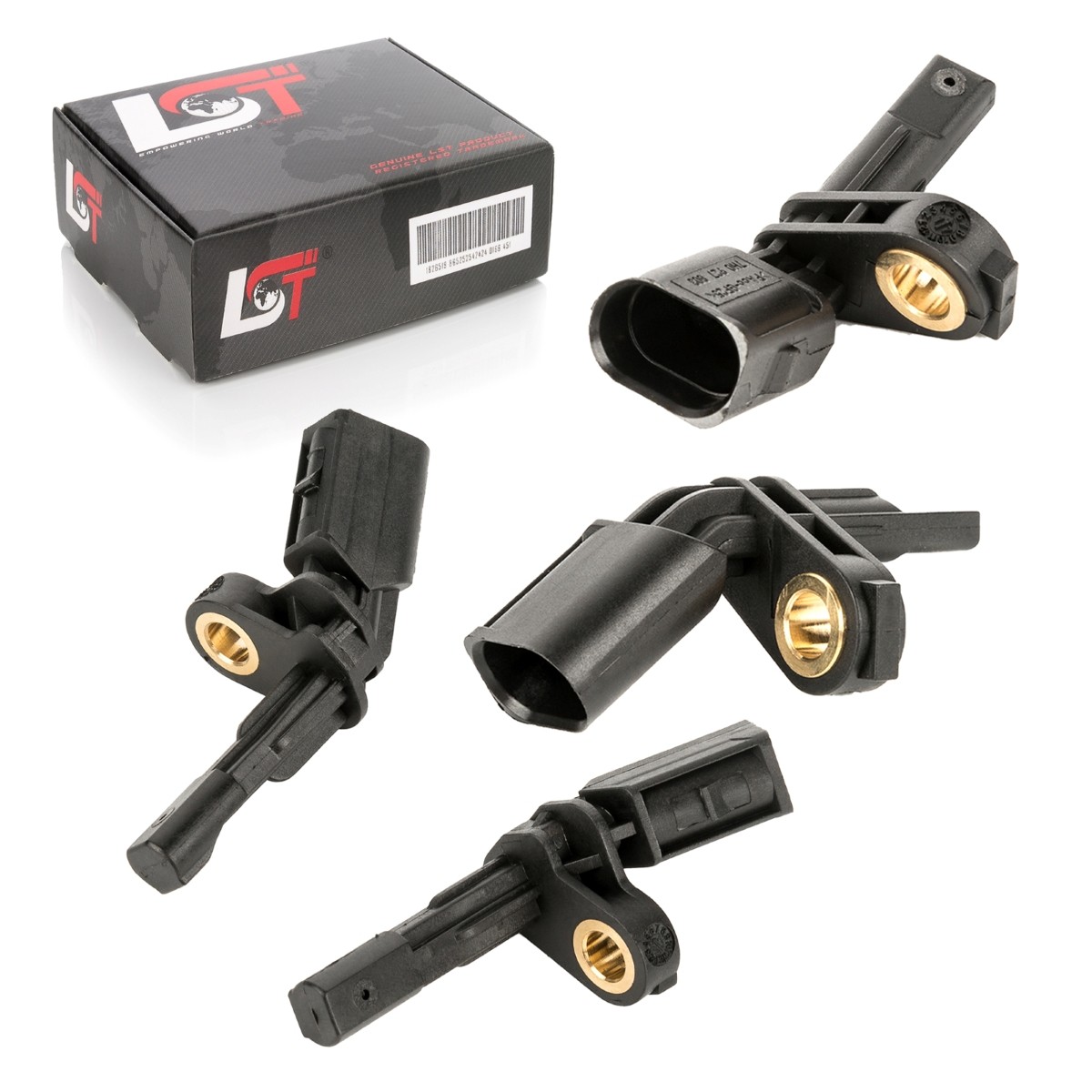 4x ABS Sensor Speedometer front rear for SEAT ALTEA LEON TOLEDO up to 11/2009