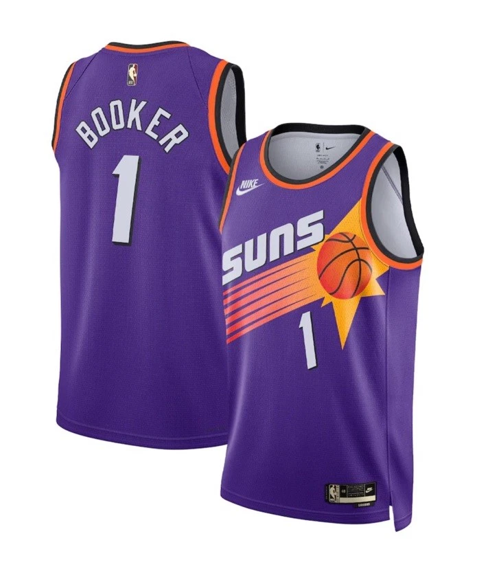 NBA フェニックスサンズ ユニフォーム #34 パープル 約30年前の美品