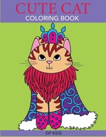 Dylanna Press | Cute Cat Coloring Book | Taschenbuch | Englisch (2018) | DP Kids