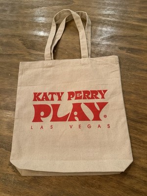 Katy Perry Play Las Vegas canvas tote bag, VIP