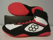 NIB Rudis Alpha 2.0 black/white/red Wrestling Shoes sz 7 Mens $120