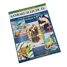 Aanraku Eclectic Volume 9 IX Stained Glass Pattern Book Amazing Mixed Themes