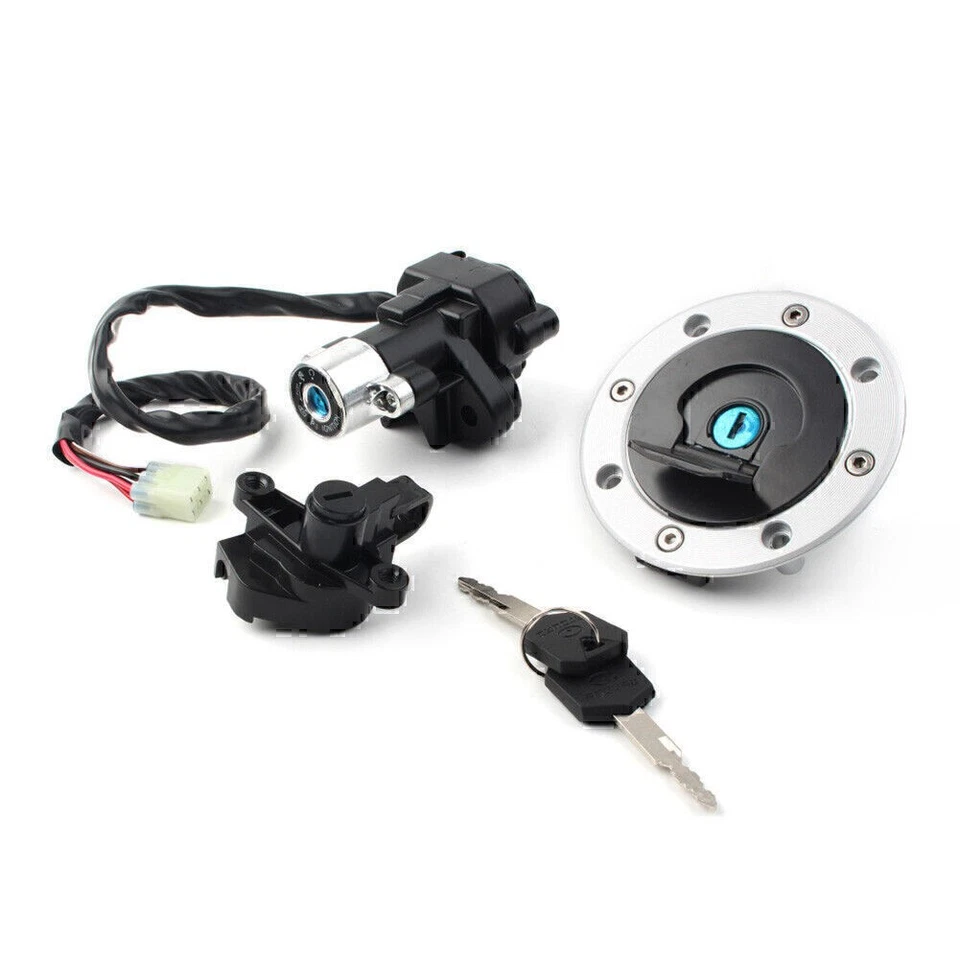 Interruptor de encendido tapa de gas combustible juego de bloqueo de casco para Suzuki GSF600 Bandit 1995-2004 Foto 4 de 4