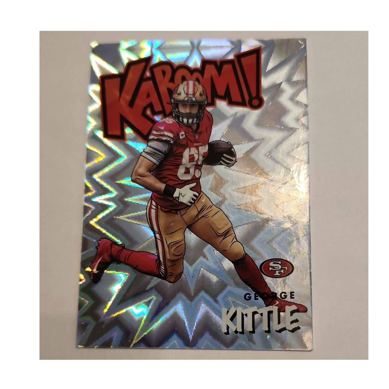 Panini 2021 Absolute Football Kaboom! George Kittle #K37 San Francisco 49ers
