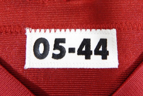 2005 San Francisco 49ers Michael Lewis #32 Game Issued Red Jersey 44 DP37122 - Bild 3 von 9