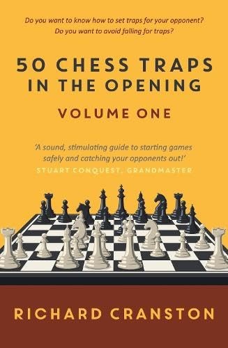 50 Chess Traps in the Opening  volume one by Richard Cranston PAPERBACK - Image 5