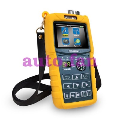 For VF-6800P FindSat meter support dvb-t2/DVB S2