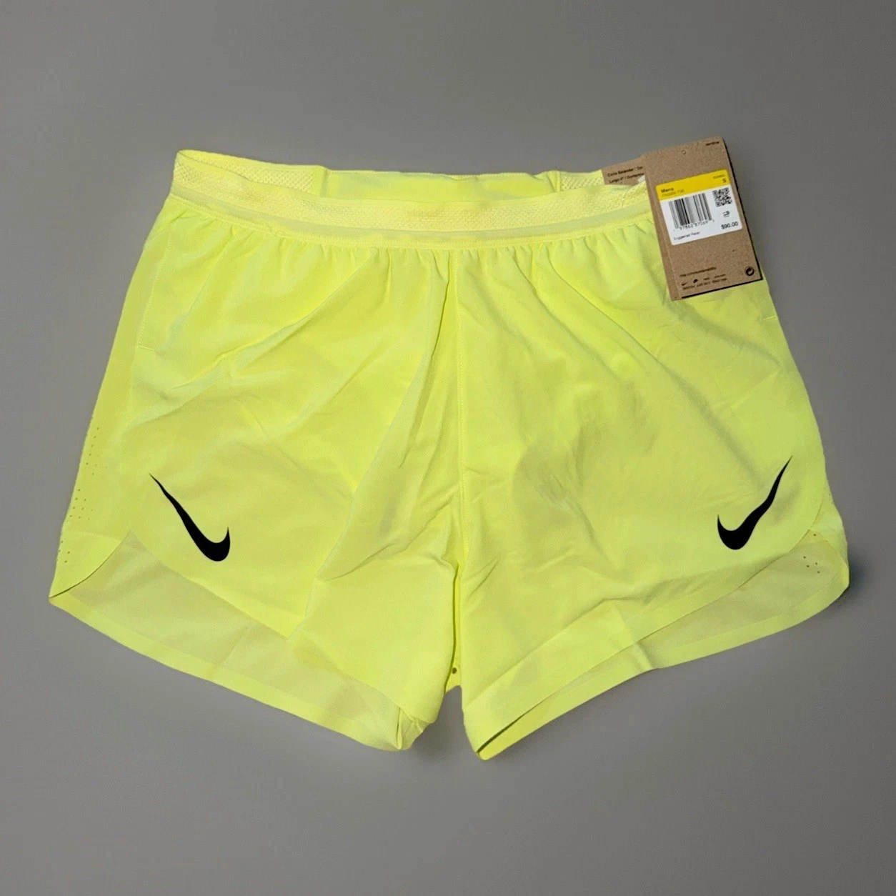 SMALL Nike Dri-FIT ADV AeroSwift FN3352-736 Men's 4" Brief-Lined Running Shorts