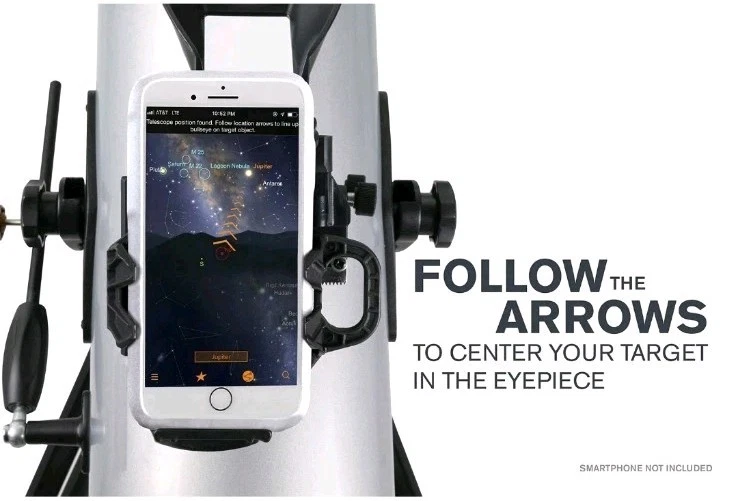 22452 StarSense Explore LT114AZ Newtonian Reflector Telescope with Smartphone... - Image 4 of 4