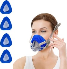 4 Pack CPAP Mask Liners - Silky Covers for Full Face Masks, One Size Fits All