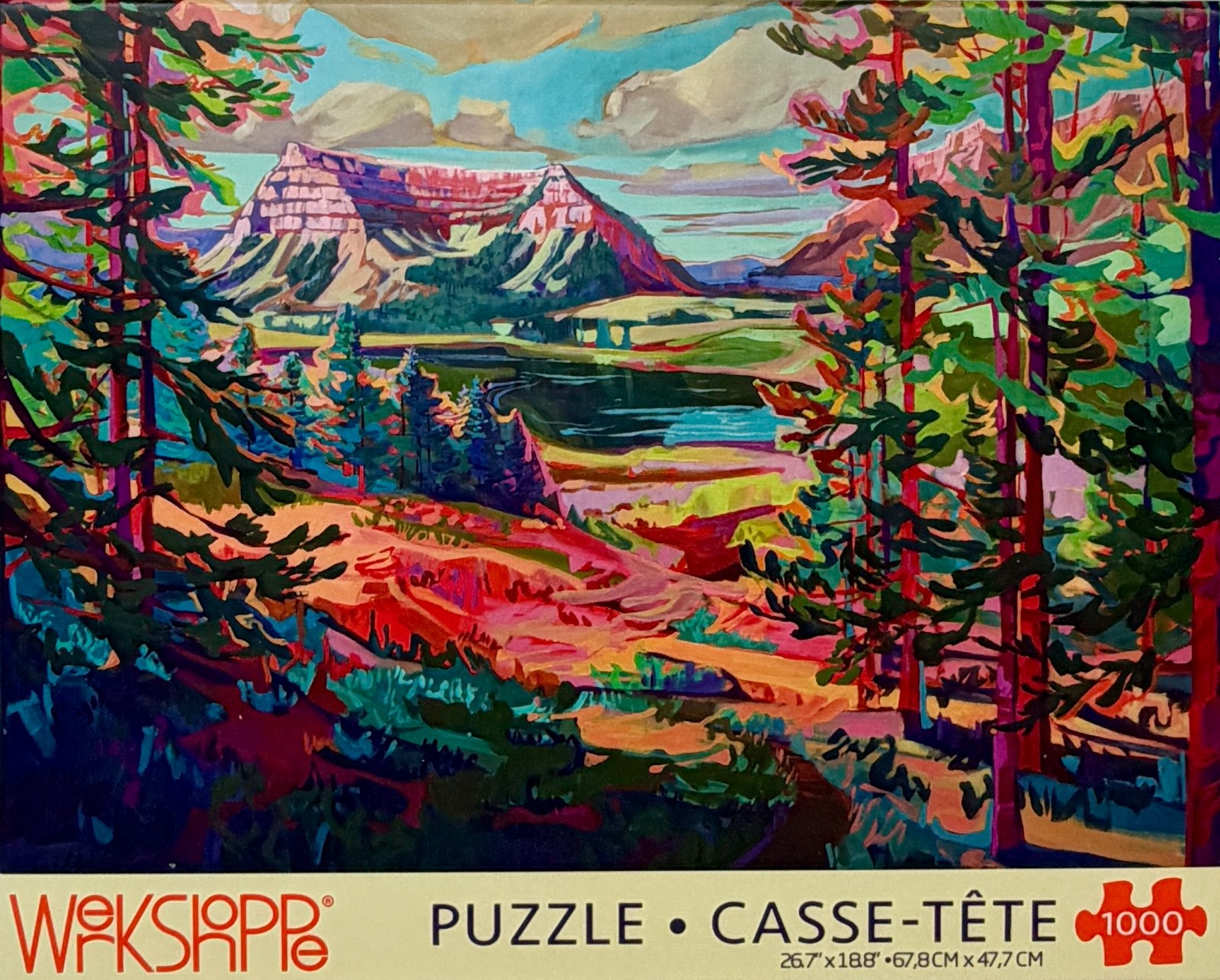 NEW WerkShoppe Valley View 1000 Piece Jigsaw Puzzle Jess Franks | eBay