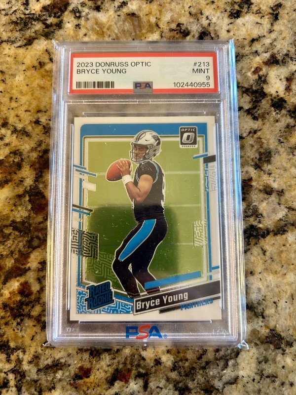 2023 Panini Donruss Optic - Rated Rookie Prizm #213 Bryce Young (RC)