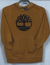 Timberland Youth Core Tree Logo Pullover Hoodie - Wheat/Black Size 14/16