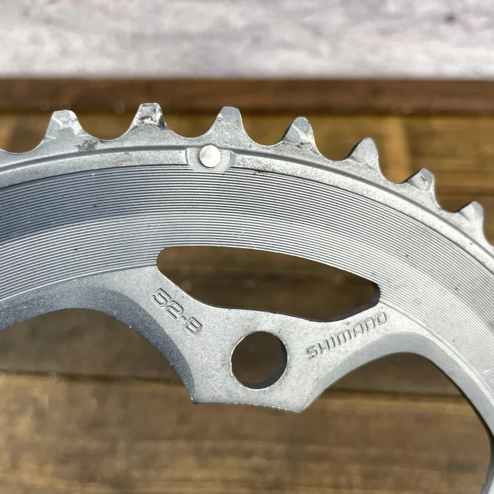 Shimano 52T Chainring 130 BCD 5-Bolt Road Bike Chain Ring Alloy 52-B Used 115g - Image 2 of 4
