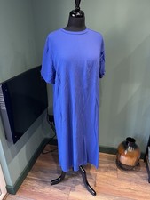 Ladies Size 16 XL Curve Hem Shift Dress - Superdry - New With Tags - Blue