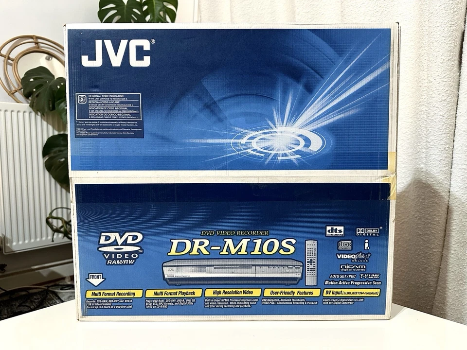 JVC M10SEKP HDMI DVD-Recorder (brandneu versiegelt) Multiformat RAM/R - Bild 4 von 4