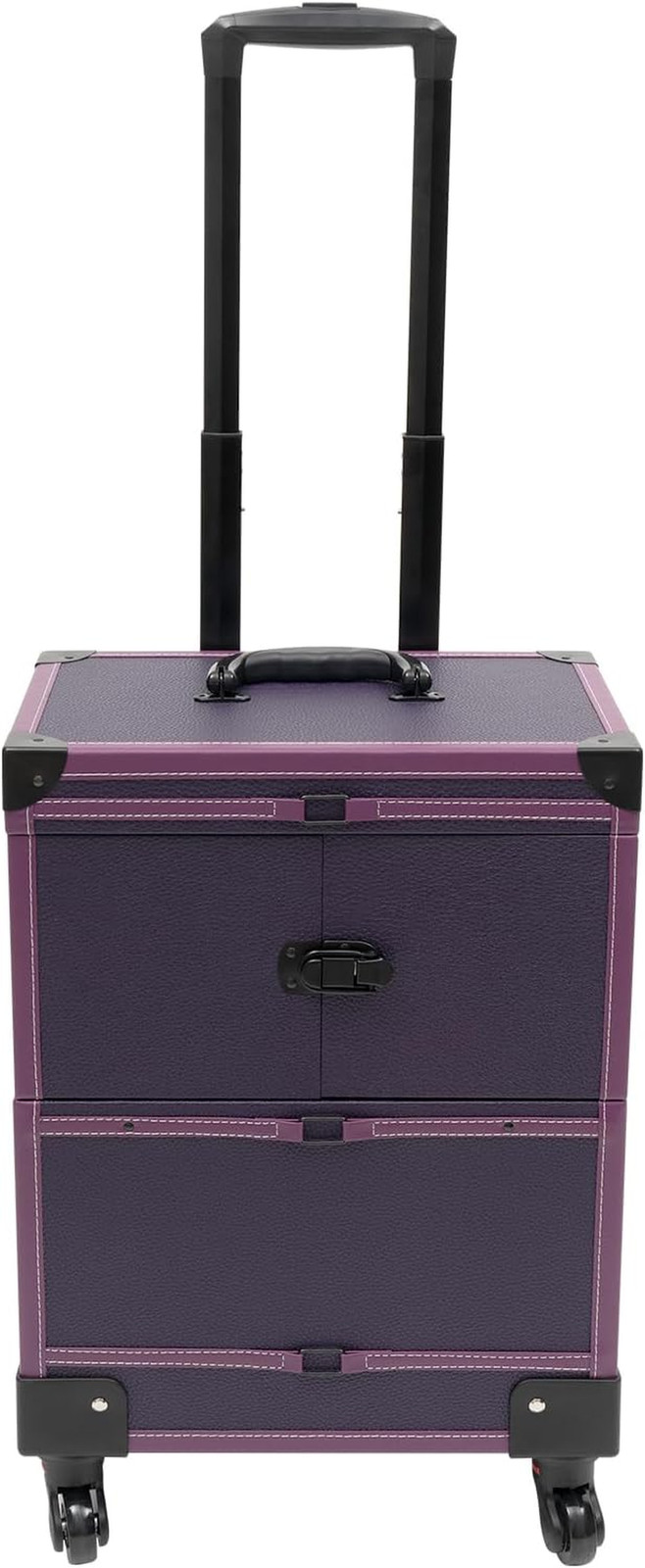 Valigetta Cosmetica Professionale con Ruote | Trolley Trucco 7 Scomparti