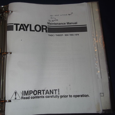 TAYLOR THDC THDCP 954 955 974 FORKLIFT SERVICE SHOP REPAIR WORKSHOP MANUAL