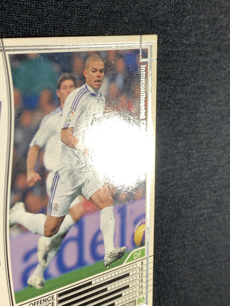 WCCF シャビ、ぺぺ Pepe WCCF PANINI soccer card Japan sports 309/336 2007-2008