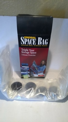 Bolsa espacial original almacenamiento sellado al vacío tamaño grande 21,5" x 33,5" caja abierta - Imagen 5 de 5