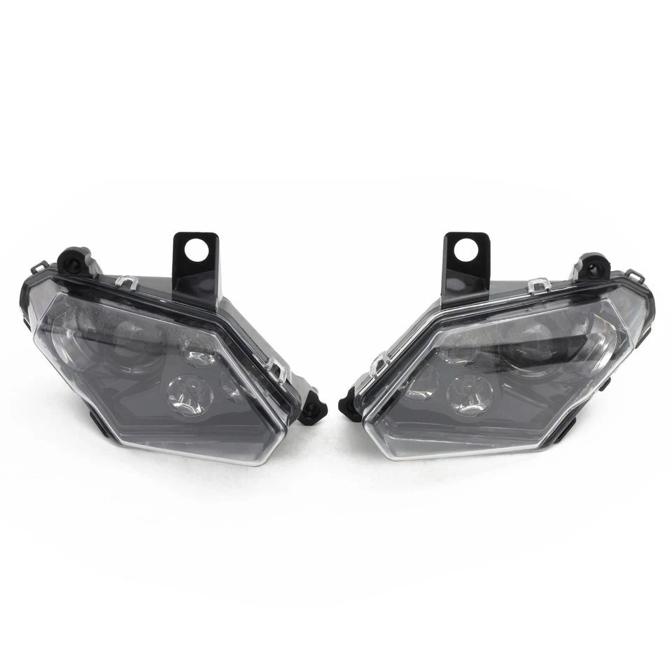 Faros LED Lente Transparente para Can Am Maverick Turbo#710004658+710004659 Foto 2 de 4